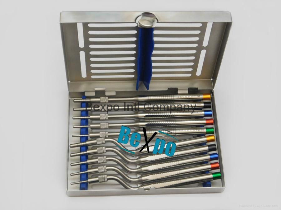 Dental sinus lift osteotomes kit  4