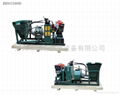 diesel engine drive shotcrete pump