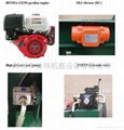 gasoline engine drive shotcrete pump