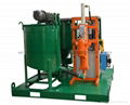compact size electric plunger grout station to Indonesia  