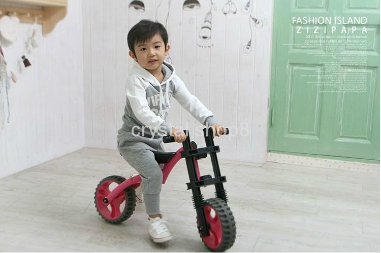 Baby boy Suits 2pc Hoody Coat+ Pants Letter Sporty Baby Clothes Set 90-130cm 5