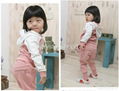 Baby Girl Suits 2pc Hoody Coat+ Pants Letter Sporty Baby Clothes Set 90-130cm 5