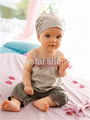 Baby suit/Hot selling sets:3/Baby set:tops+ shorts+headband/Lovely New designs 2