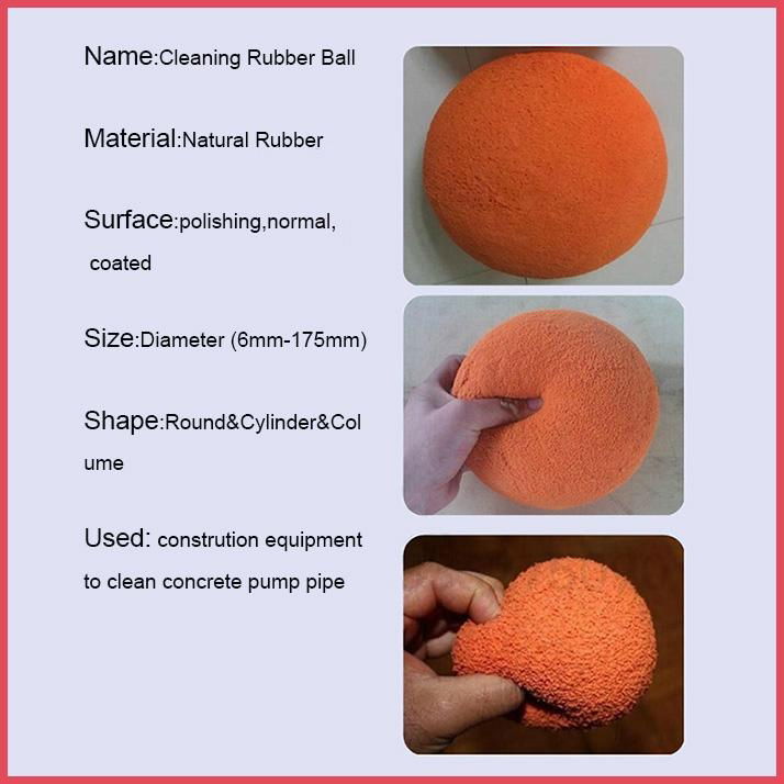 Pipe Cleaning Rubber Ball