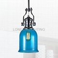 colorful glass shade Pendant Lamp GB23