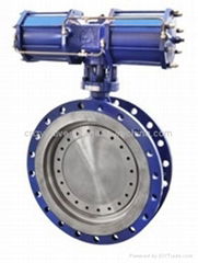 Pneumatic Butterfly Valve with High Pressure Butterfly Valve