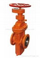 API Carbon Steel Inside Stem Flat Gate Valve with Flange Gate Valve 1