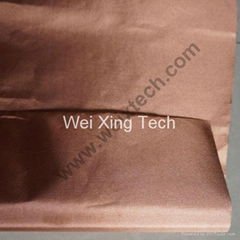 Pure Copper Polyester Taffeta Conductive Fabric