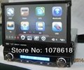 7 inch 1 din dvd GPS player with removable front panel Navigation Units car gps  1