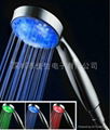 LED shower  head with lights  2