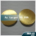 Diameter 50.8mm Au target 99.99% -Gold