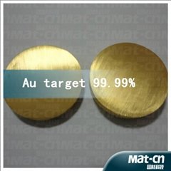 Diameter 50.8mm Au target 99.99% -Gold target--sputtering target (MAT-CN )