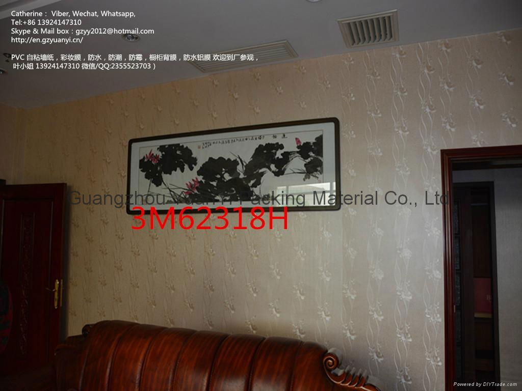 self-adhesive PVC wallpapers Wallcovering waterproof wallpaper wallcovering wall 5