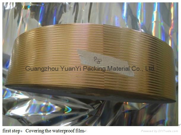 Golden paper for coating on the curtain pole 3