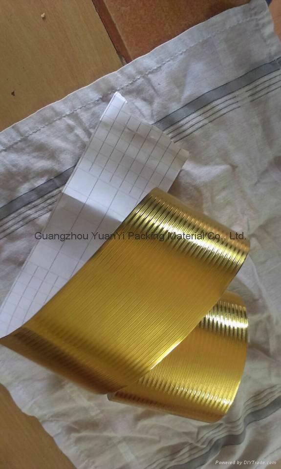 Golden paper for coating on the curtain pole 4