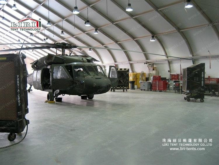 TFS Helicopter Hangar Tent 2