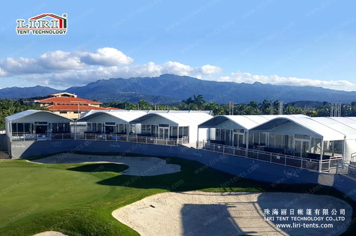 Arcum Double Decker Tent for golf in Puerto Rico 3