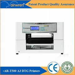 high quality digital t-shirt garment printer A3 sizes DTG printer Haiwn-T500