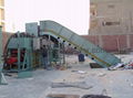 Horizontal Waste Paper Baling Machine  with conveyor 1