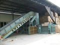 Horizontal Waste Paper Baling Machine  with conveyor 5
