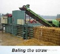 Hydraulic Automatic straw baler with high capacity 3