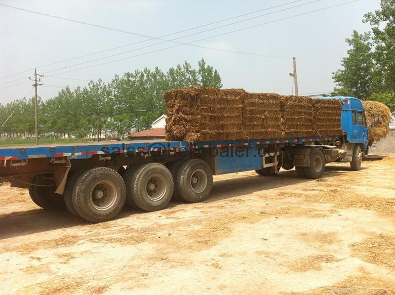 Hydraulic Automatic straw baler with high capacity 4