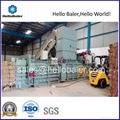 Horizontal waste paper baling machine