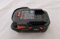 Used Power tool Li-ion battery RIDGID