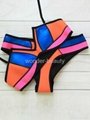 2017 new fashion summer sexy colorful  two piece beach bikini set  WT72958 2