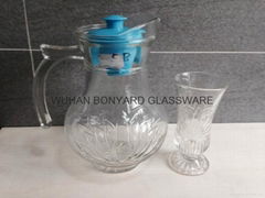 Embossed jug series