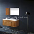 Wood Wall Mounted Bathroom Cabinet Vanity Furniture(CB-6063)