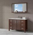 North American Style Solid Oak Carcase Material Bathroom Cabinets (K-M003)