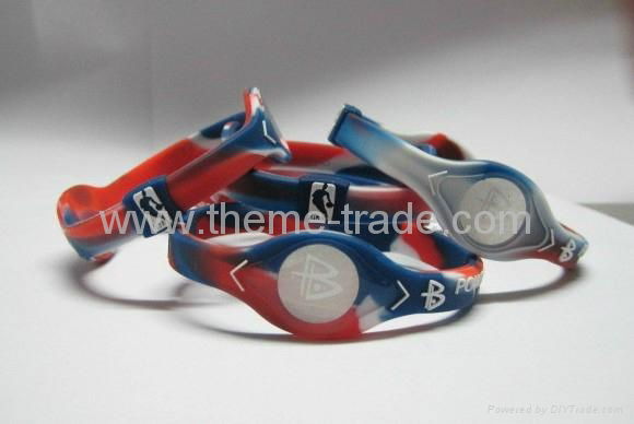 Power Balance NBA All Stars Bracelet Silicone Wristband PB