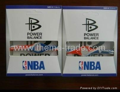 Power Balance NBA All Stars Bracelet Silicone Wristband PB 4