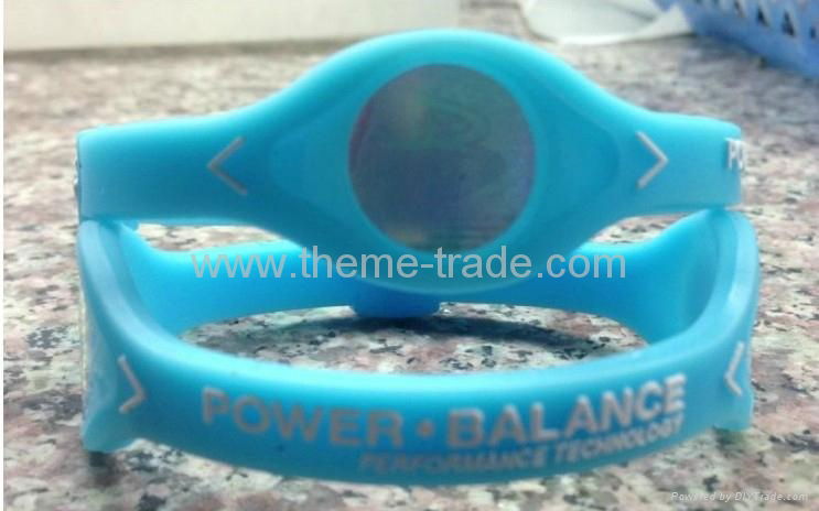 2014 Newest Power Balance oblique word for performance technology 3