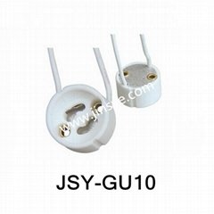 GU10 gold halogen lamp socket