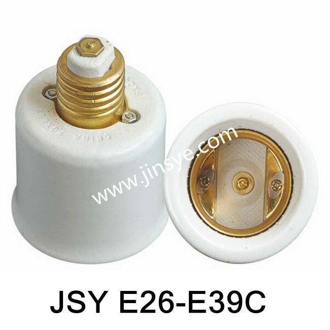 E26-E39 conversion ceramic base