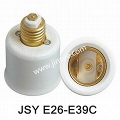 E26-E39 conversion ceramic base