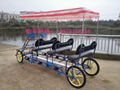 four wheel surrey bike quadricycle bike 2