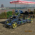6 Person Pedal Together Quadricycle