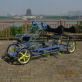 6 Person Pedal Together Quadricycle