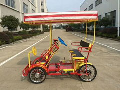 four wheel surrey bike quadricycle 