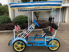 4 Wheel Surrey Quadricycle Bike