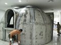 CHINA prefab eps foam dome house for ressort holiday tourist 5