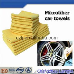 16"x16" microfiber car wash towel 
