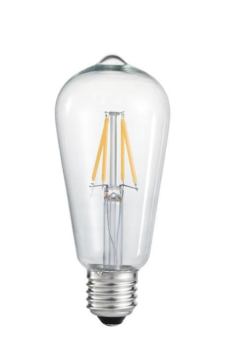 Hot sale E27 3.2W high quality Dimmable LED filament vintage bulb ST64