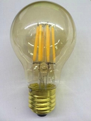 Dimmable General Led Filament  Light E27 Golden glass CE bulb