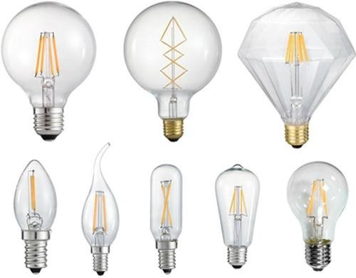 A19 b22 Clear Glass Led Filament Bulb dimmable UL CE approval hotel light 2
