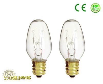 Incandescent C7 desk lamp Candle Christmas bulb