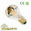 A60 A19 led filament bulb 120V 230V E26 E27 base dimmable UL FCC CE Approval 2